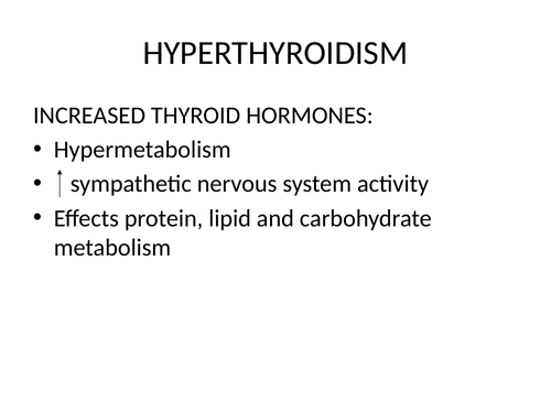 hyperthyroidism