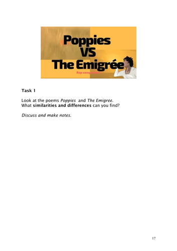 Poppies and Emigree Comparison Rap video