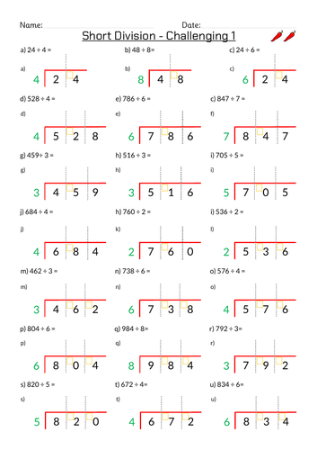 Short Division