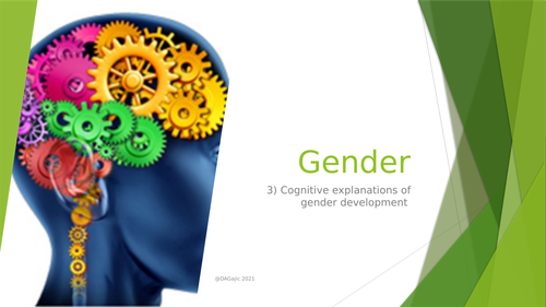 AQA A Level Paper 3 –  Gender - Cognitive explanations - Power Point