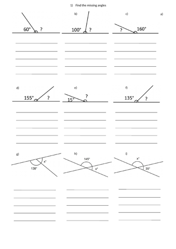WRM - Year 8 - Angles in Parallel Lines - Full Unit