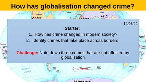 A Level Sociology Crime: Globalisation