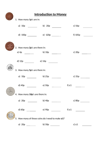 Introduction of Money