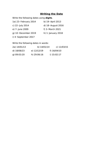 write-the-date-in-different-ways-teaching-resources