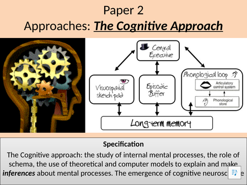 The Cognitive Approach