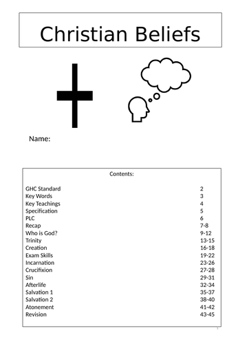 AQA GCSE Christianity