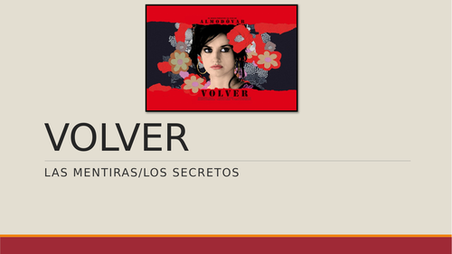 Volver mentiras y secretos