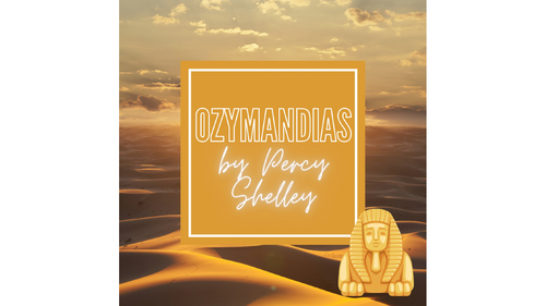 Ozymandias Summary Instagram Post Eduqas Poetry Anthology