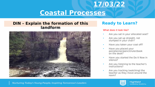 AQA Coasts - Coastal Processes