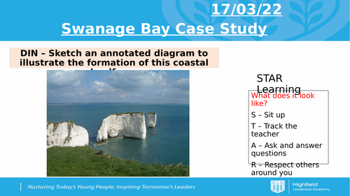 AQA Coasts - Dorset Coastline Case Study