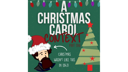 A Christmas Carol GCSE Context Revision/Instagram Post