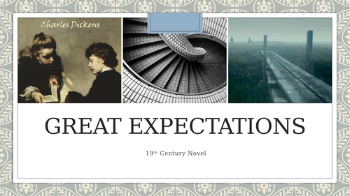Great Expectations Power Point to accompany first reading of the novel in class.