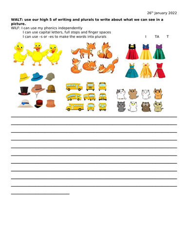 year-1-grammar-adding-s-or-es-to-make-words-plural-teaching-resources