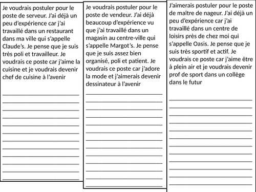 reading - spot changes and translate = studio foundation gcse pg 140