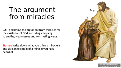 The argument from miracles