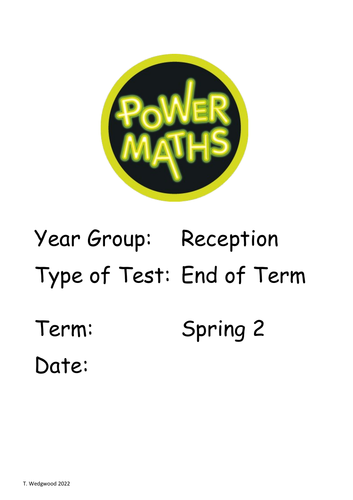 Power Maths End of Spring Term Assessment