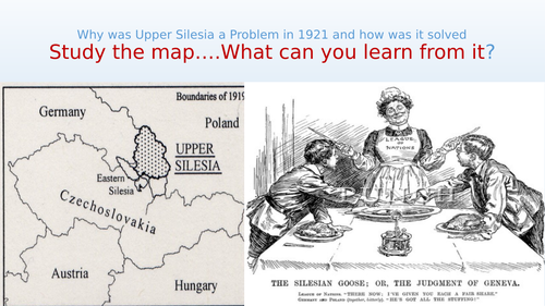 The Border Dispute between Poland and Germany over Upper Silesia and its outcome