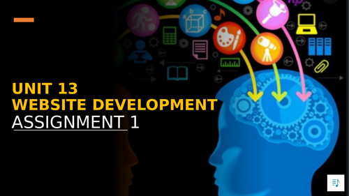 Level 2 IT Btec Unit 13 Ass 1