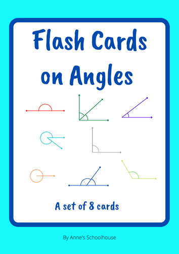 Angles - Flash Cards