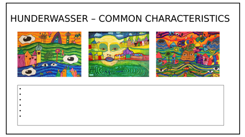 Hundertwasser - Colour Theory and Oil Pastel