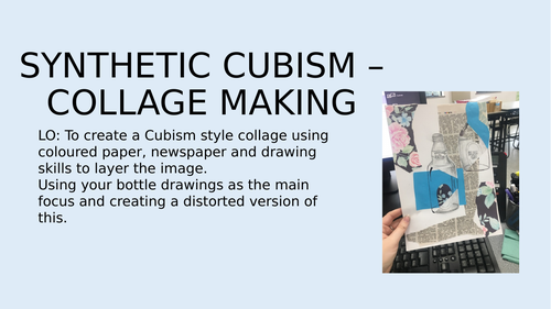 Synthetic Cubism Collage