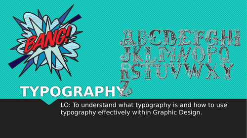 Typography - Graphics Lesson