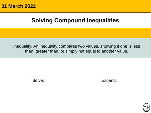 Solving Compound Inequalities