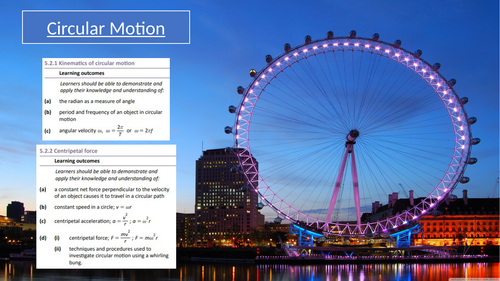 OCR 5.2 Circular Motion (Book Chapter 16)