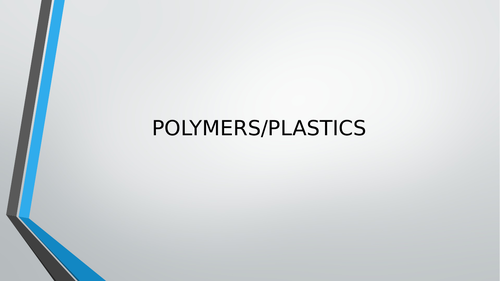 Origin source Polymer lesson