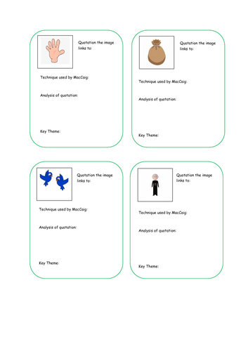 Norman MacCaig Retrieval Playing Cards