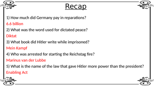 Women in Nazi Germany- Edexcel Weimar and Nazi Germany GCSE