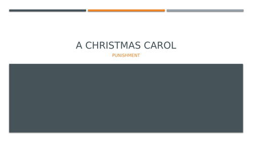 A Christmas Carol:Punishment