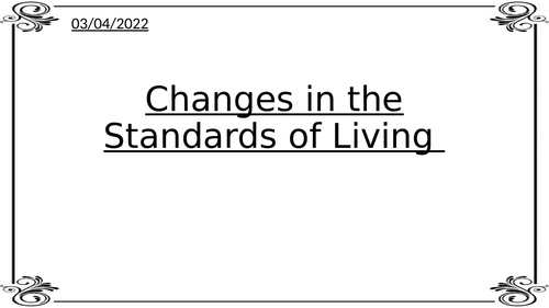 Changes in the standards of living in Nazi Germany- Edexcel Weimar and Nazi Germany GCSE