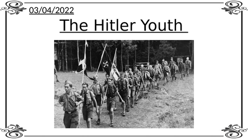 Hitler Youth- Edexcel Weimar and Nazi Germany GCSE