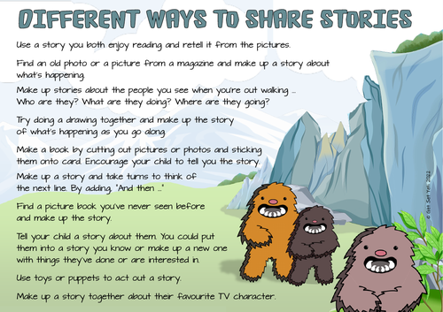 Different Ways to Share a Story - Early Literacy