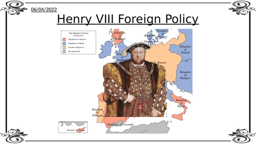 Henry VIII Foreign Policy 1529-1547- AQA Tudor A Level
