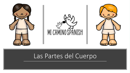 "LAS PARTES DEL CUERPO" (Parts of the Body Spanish PPT!)