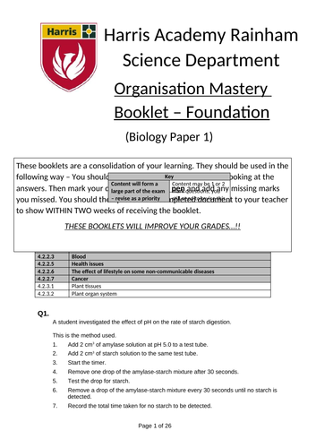 B2 Revision exam practice