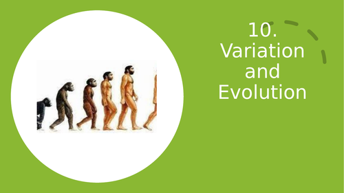 WJEC Variation and evolution