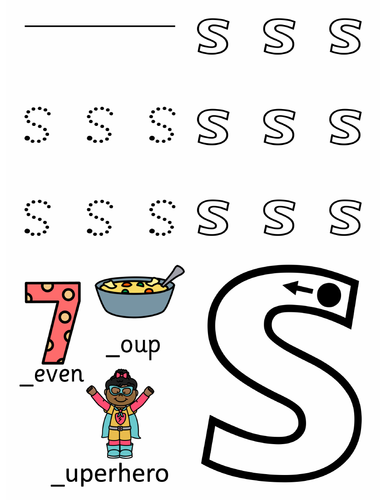 Initial letter sound booklets