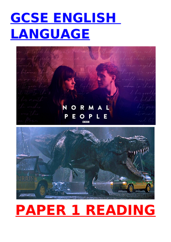 EDUQAS Paper 1 Reading Revision Pack (GCSE English Language)