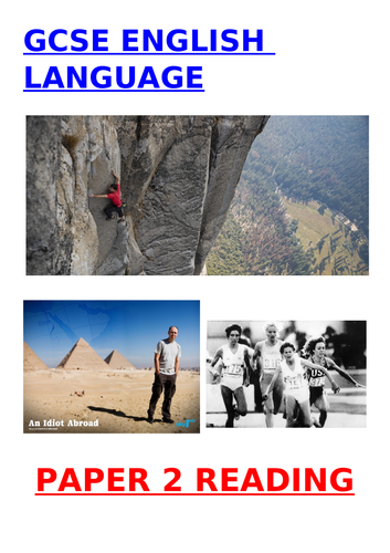 2024 EDUQAS Paper 1 & 2 Reading Revision Pack (GCSE English Language)