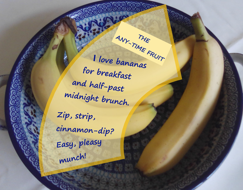 Banana Poem, Illustrated