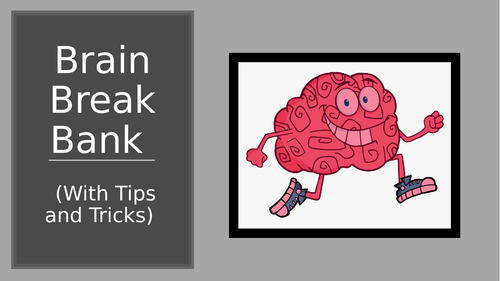 Brain Break Bank PowerPoint