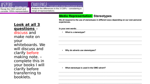 OMO Media CSP lesson