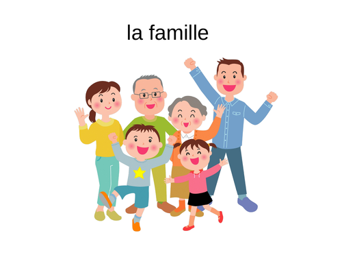 Ma famille / My family / Family members