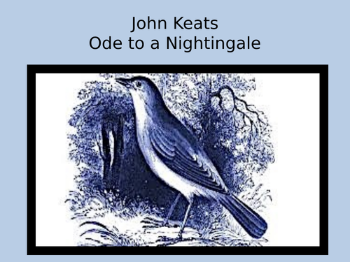 Ode to an Nightingale PowerPoint