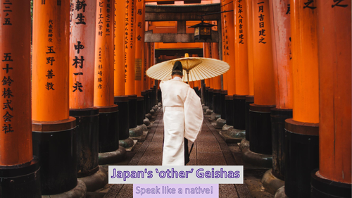 ESL Speaking and Discussion Course: Lesson 15 - Japan's other Geishas