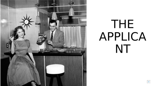 Sylvia Plath Ariel: The Applicant