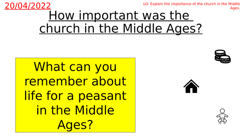 How important was the church in the Middle Ages?